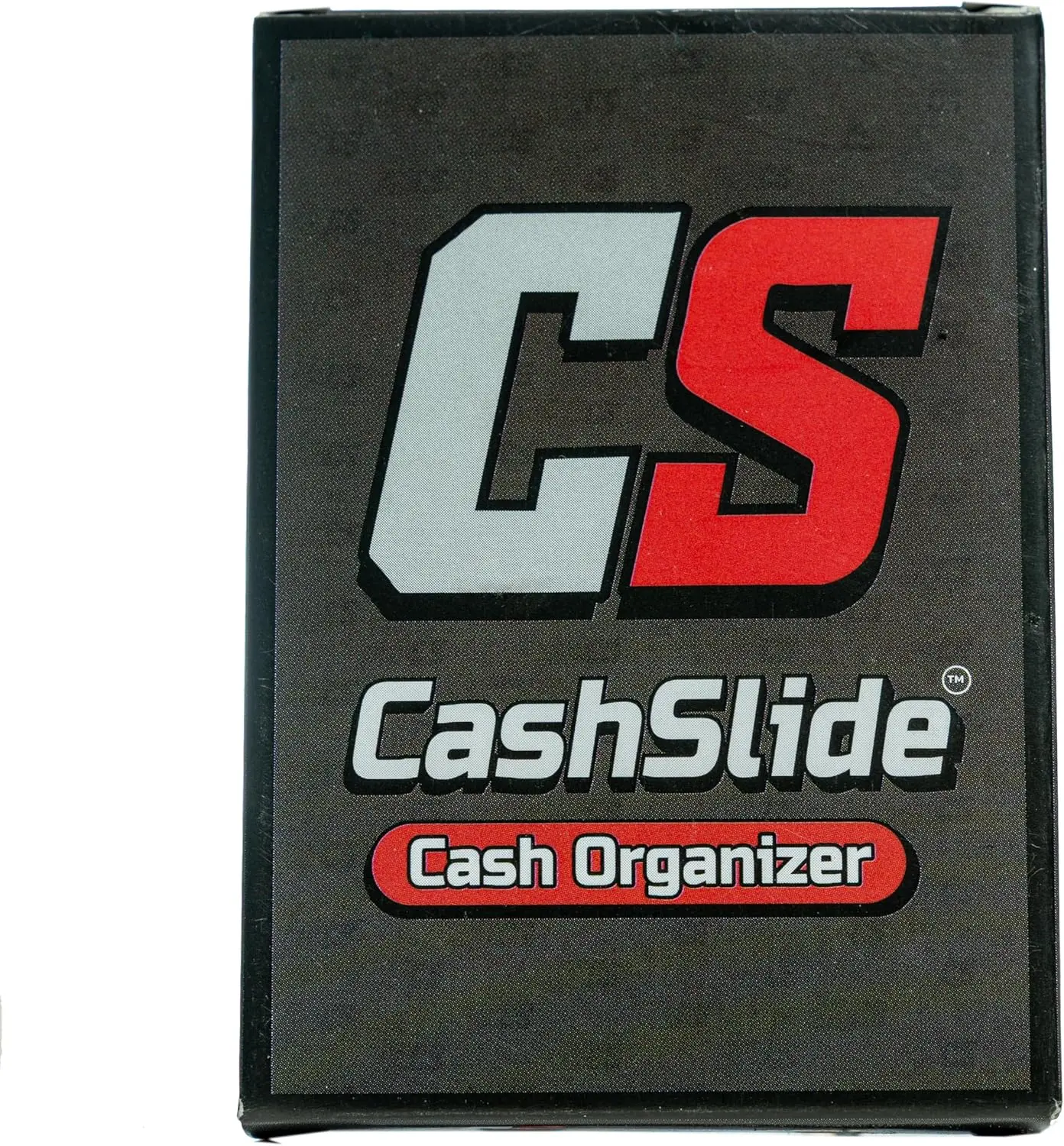 Slim Cash Organizer - Minimalist Wallet Insert for Men & Women, Holds 10 Bills - Compact Money Holder, EDC Money Clip Alternative for Wallets & Card Holder (Red and Black)