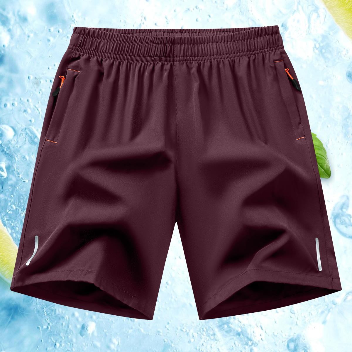 Men's summer sports shorts, made of quick-drying, lightweight and breathable fabric, with drawstring at the waist, casual and loose fit, suitable for running, fitness, cycling, basketball, tennis, beach party and beach shorts, Valentine's Day gift