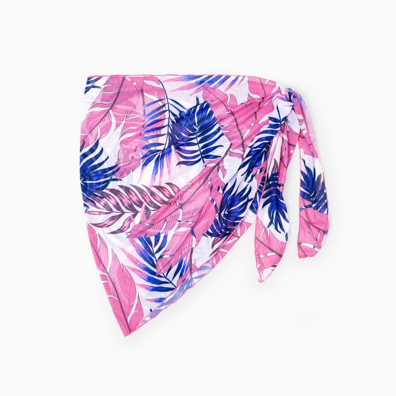 PatPat Blue Matching Couple Swimwear Bikini and Swim Trunks Set