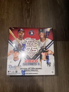 2026 TOPPS MLB Series 1 Baseball Trading Card Mega Box