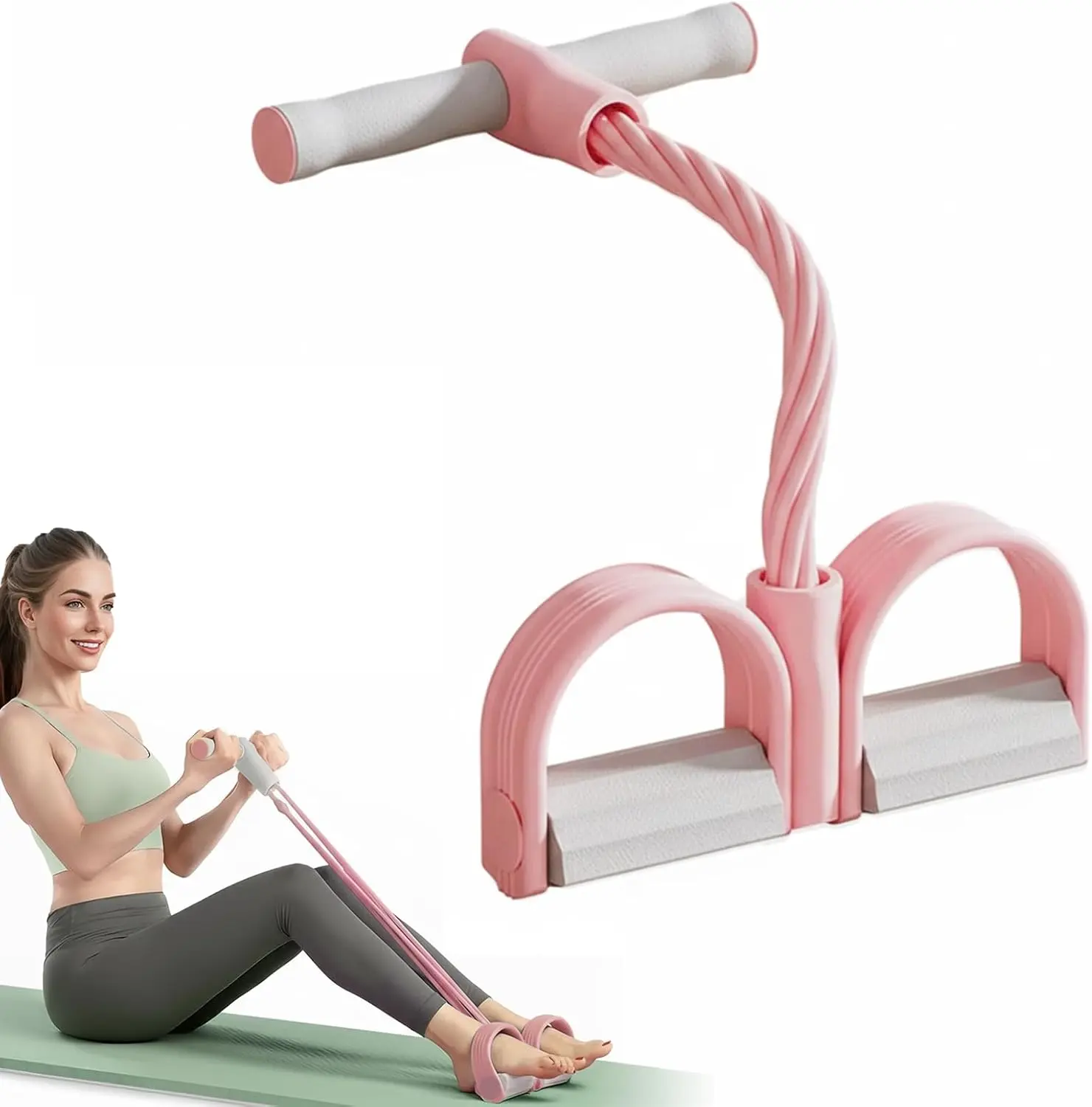 Multifunction Elastic Yoga Resistance Band, Elastic Exercise Band ...