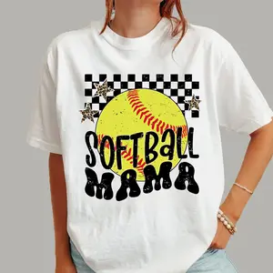 Softball Game Day Tshirt,Softball Mama Tee,Softball Mom, CoquetteSoftball Shirt