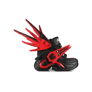 X LASR Exclusive JUPITER 05 Breaker Battle Black Platform Sneakers