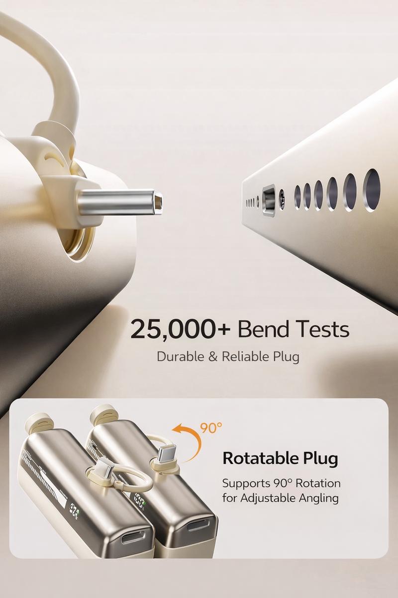 Lzaitai Portable Charger Nano Power Bank with Built-in USB C Connector lightning Connector 5000/10000mAh Portable Charger 22.5W, for iPhone 17/16/15 Series, Samsung S22/23/24 Series, iPad Pro/Air, AirPods, and More Lzaitai Portable Charger Nano Power Bank with Built-in USB C Connector lightning Connector 5000/10000mAh Portable Charger 22.5W, for iPhone 17/16/15 Series, Samsung S22/23/24 Series, iPad Pro/Air, AirPods, and More