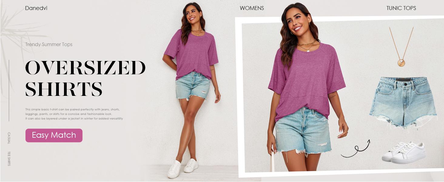 PiePieBuy Women's 2025 Autumn Casual Crewneck Batwing Half Sleeve T-Shirts Solid Color Loose Fit Cute Basic Flowy Tops Tees Summer PiePieBuy Women's 2025 Autumn Casual Crewneck Batwing Half Sleeve T-Shirts Solid Color Loose Fit Cute Basic Flowy Tops Tees Summer