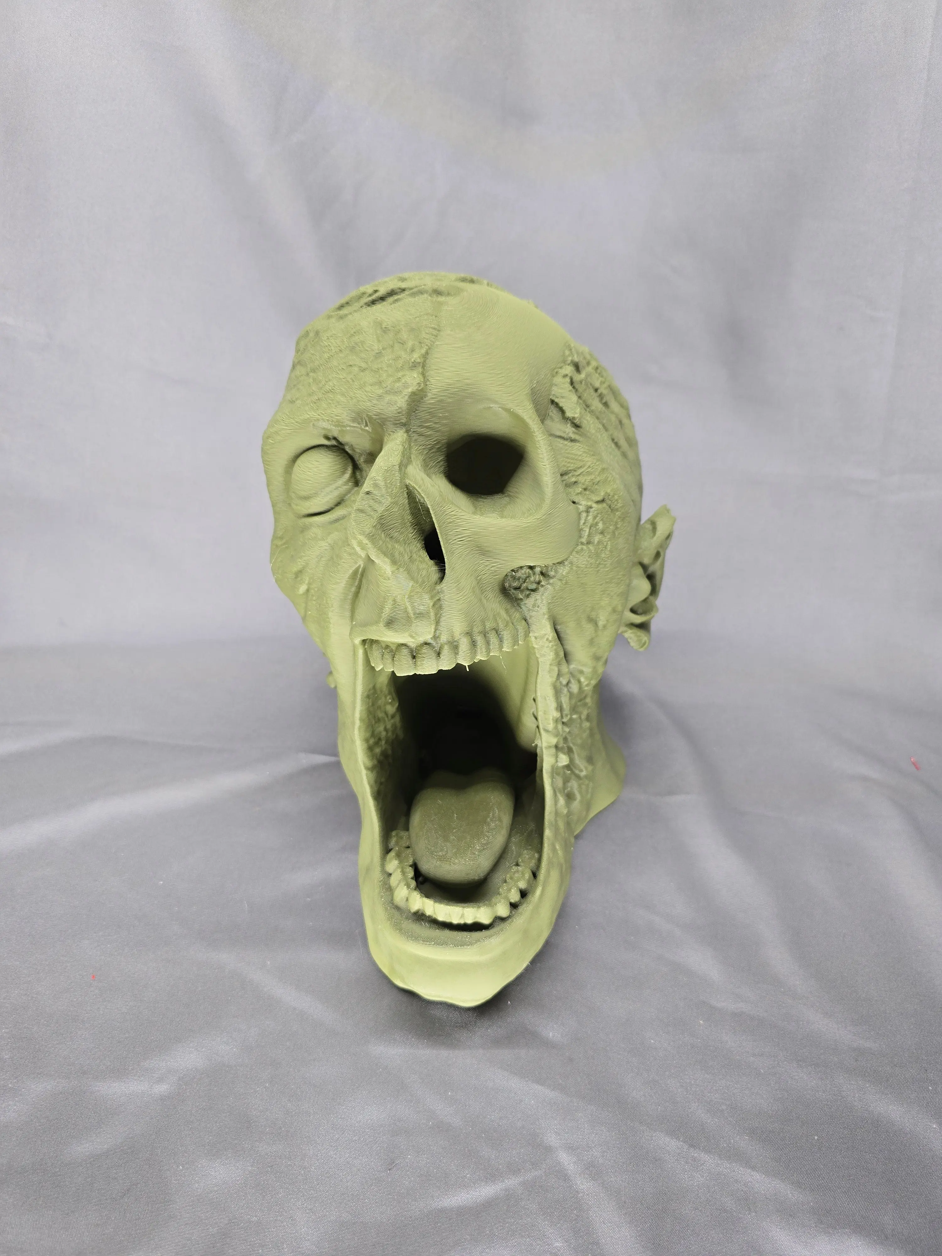 Zombie Skull Controller and Headphone Holder