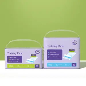 Dog Training Pads Lavender Scented Super Absorbent Leak Proof 50 Count
