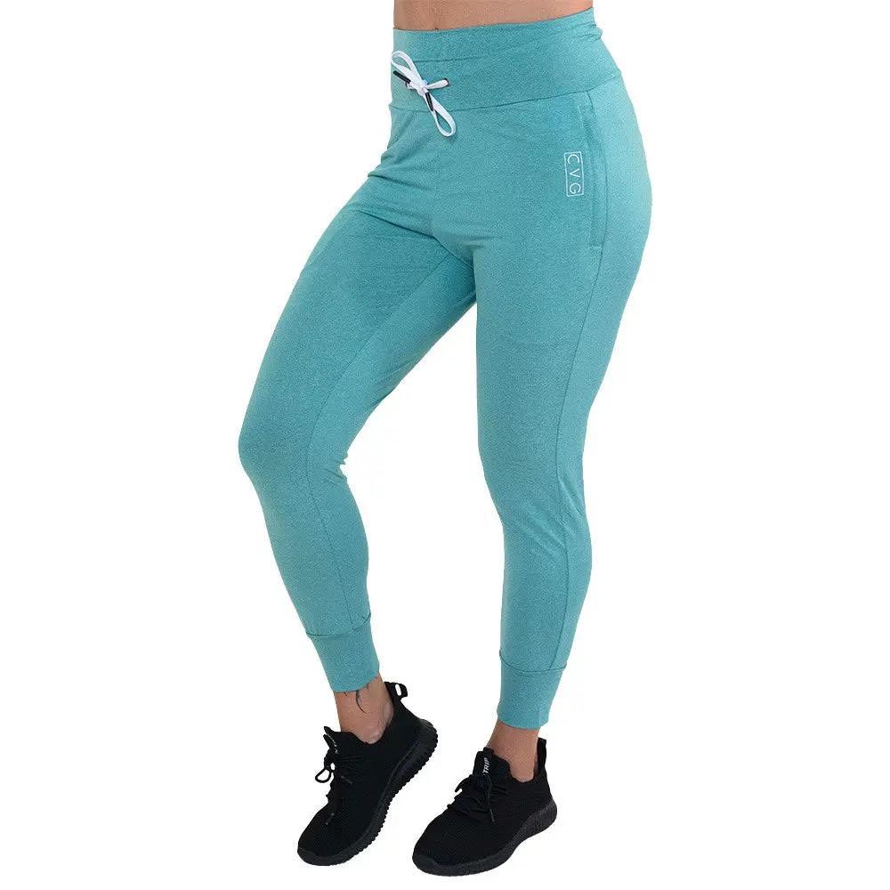 CVG Flex Joggers, Turquoise Sports & Outdoor Jogger Pants, Athletic Joggers, Casual Sports Joggers