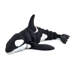 Prospect 3D - Realistic 3D Printed Orca – Sea Turtle Shores Collection – 10.5" Display Model