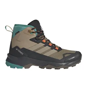 adidas Mens Terrex Skychaser Ax5 Mid Gore-Tex Climawarm+ Hiking Hiking Sneakers Shoes - Brown