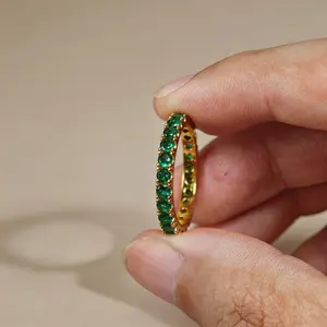 Birthstone Ring May Emerald