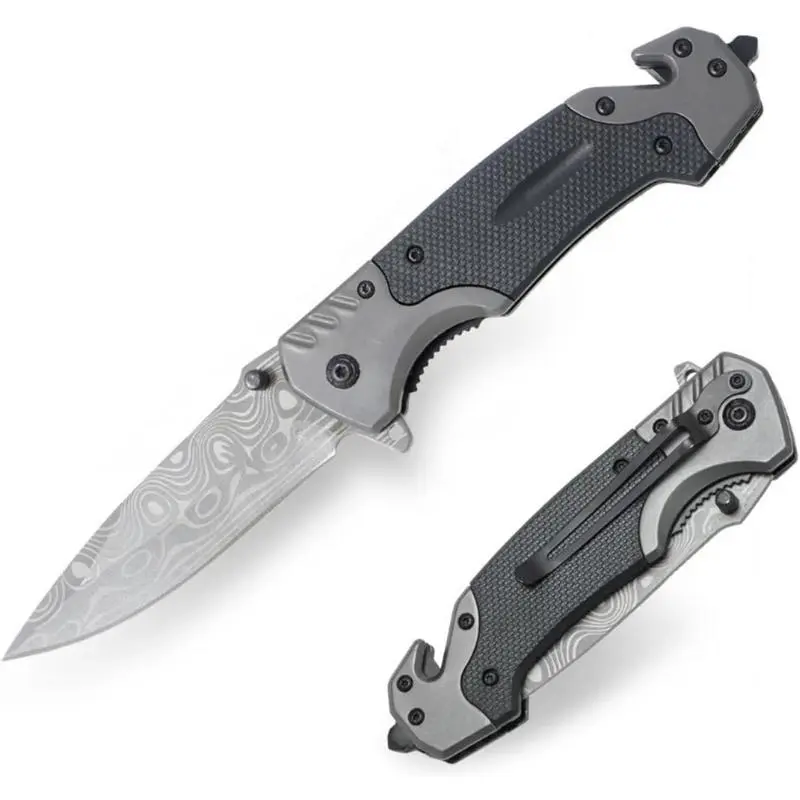 Falcor Pattern Folding Knife BH-001 Made of high-quality 7CR15 steel, EDC Folding Pocket Practical Knife , Precision Cutting Durable Camping Knife, Suitable for Outdoor Tool Knife, Multi functional Folding Knife, Survival Tool, and Women's Self Defense