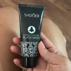 Bamboo Charcoal Facial Mask 60g -Blackhead Clean Pore Cleansing PurifyingExfoliating Super Moisture Peel Skincare forRadiance Hvdration -Outdoorfun Gentle