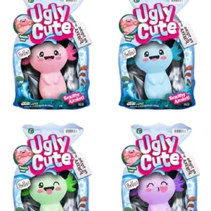 Viral ugly cute axolotl squishy  mystery color
