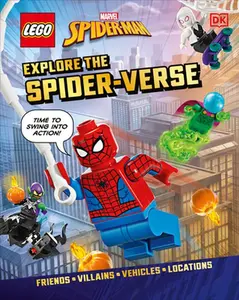 Lego Marvel Spider-Man Explore the Spider-Verse (Library Edition): Without Minifigure -- DK, Hardcover