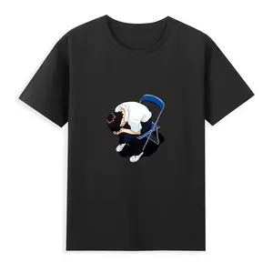 2025 Fashion Men Streetwear S-5XL evangelions Shinji In Chair Casual Oversized Neon Retro Vintage Essential Evangelions T-Shirt111111