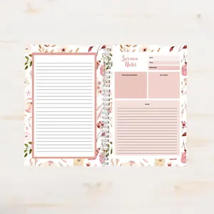 Church Notebook for Her - Church Notes - Sermon Notes Journal