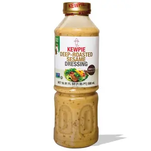 Deep Roasted Sesame Dressing – 16.9 oz Bottle – Rich & Savory Sesame Flavor for Salads, Noodles & Marinades