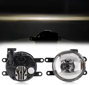 Upgraded LED Fog Light Assembly Compatible with 2006-2013 Toyota Camry RAV4 Highlander Corolla Avalon 4Runner Tacoma Tundra, Lexus GS350 HS250h LX570 RX350 RX450h, Left&Right fog lights cars accessories car stuff