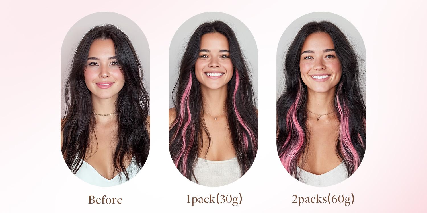 GOOGOO Hair 10pcs Tape in Human Hair Extensions 25g to 30g Natural Straight#Greenish#TikTokShopSpringGlowUp