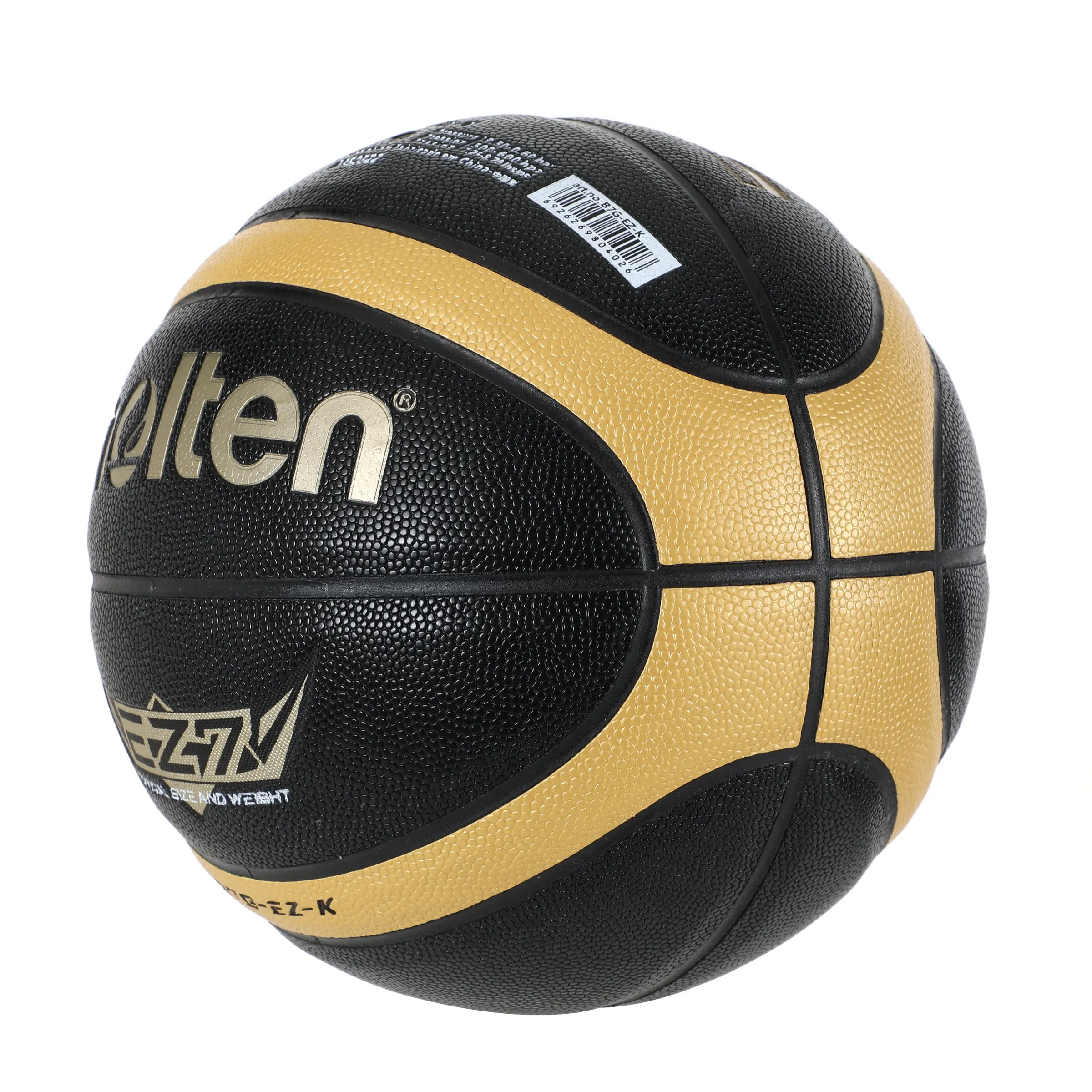 Molten Size 7 Basketball Sports Ball Ez-K PU Material, Ideal for Outdoor & Indoor Use, Suitable for Women, Youth, Men, Training Matches, Basketball Equipment