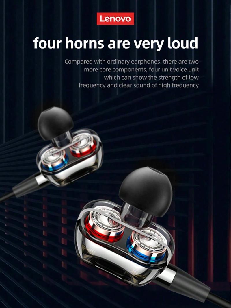 Lenovo HE05 Pro Wireless Bluetooth Neckband In-Ear Headphones with Built-in Microphone, Magnetic Design, Comfortable Fit, Audio Headset for Music, Calls & Sports