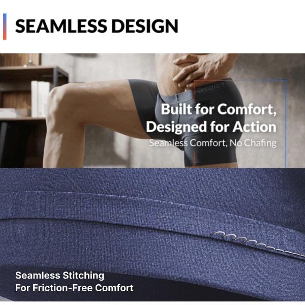 PREDICTION Ryder Series – Single Pack | Patented 1 Pocket Men’s Underwear, 4″ Inseam, Premium Modal Fabric, 3D Pouch, Seamless Design