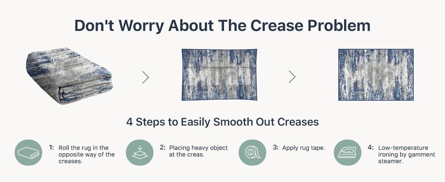 GENIMO Christmas Modern Abstract Design Area Rug Soft Lightweight Cushioned Feel Durable for Living Room Bedroom Dining Room Machine Washable Non-Slip Backing