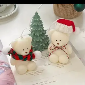 3D Charming Bear Scented Candle