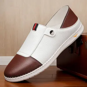 Men's casual slippers, solid color low tops, rubber soles and comfortable insoles, round toe design, suitable for all seasons of wear 87559