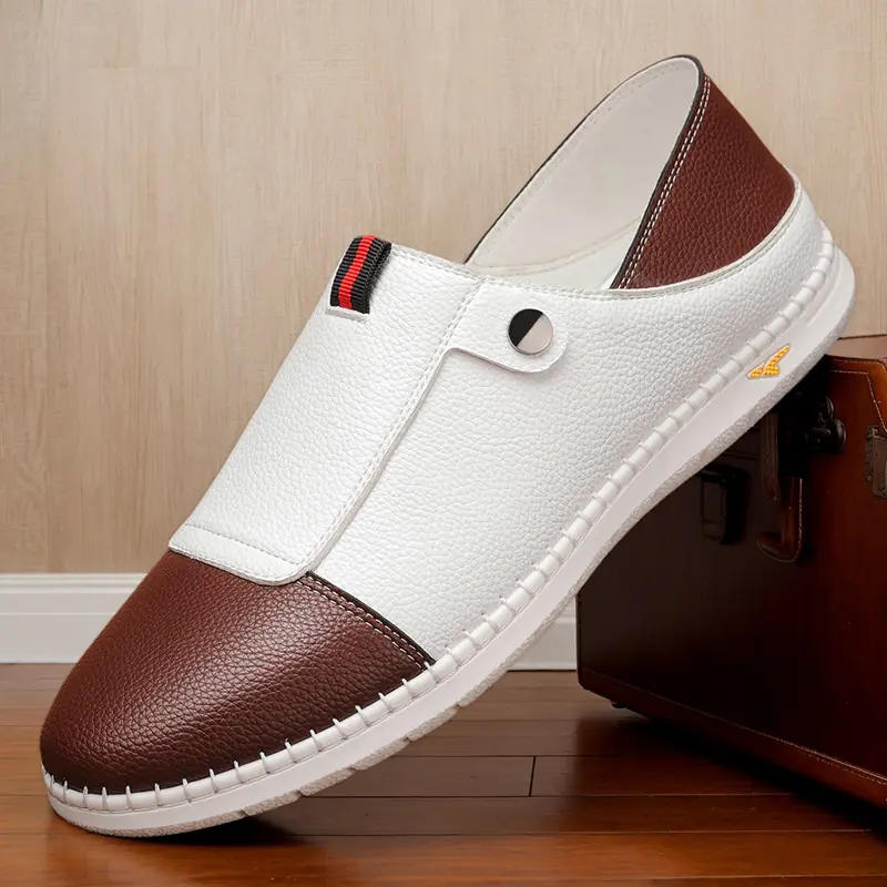 Men's casual slippers, solid color low tops, rubber soles and comfortable insoles, round toe design, suitable for all seasons of wear 87559