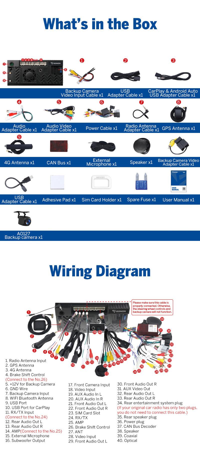 EONON Car Stereo for Chevy GMC Buick Chevrolet Silverado Sierra Suburban Impala Tahoe Avalanche Traverse HHR Acadia Yukon Truck, Wireless CarPlay & Android Auto Car Radio Touch Screen, 8" Android 13/14 Car head unit, SWC, BT, Jumpstart Sale, GMX7 / GMX6S2