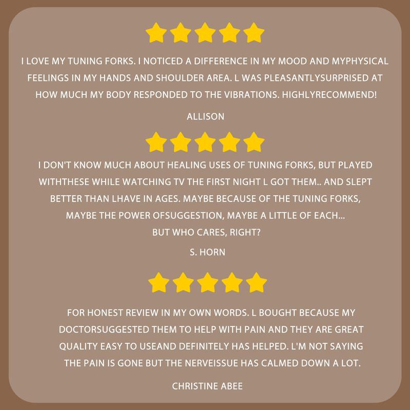 Resonance Sound Healing Tuning Fork Set – 128Hz, 136.1Hz, 256Hz, 384Hz with Activator – Sound Therapy for Stress Relief, Deep Relaxation & Chakra Balancing