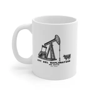 (Sale up to 55% + Freeship) CTT Oil Exploration and Cattle Mug
