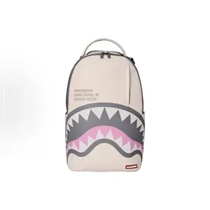 Sprayground Shark - Centric Streetwear Backpack | Unique Shark Mouth Graphic | Premium Water - Resistant Material | Perfect for Urban Commute & College Life