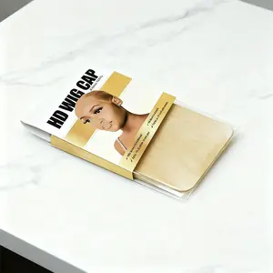 Simidola Hair HD Wig Cap 2Pcs/Pack Hiarnet Invisible Stocking For Women-5