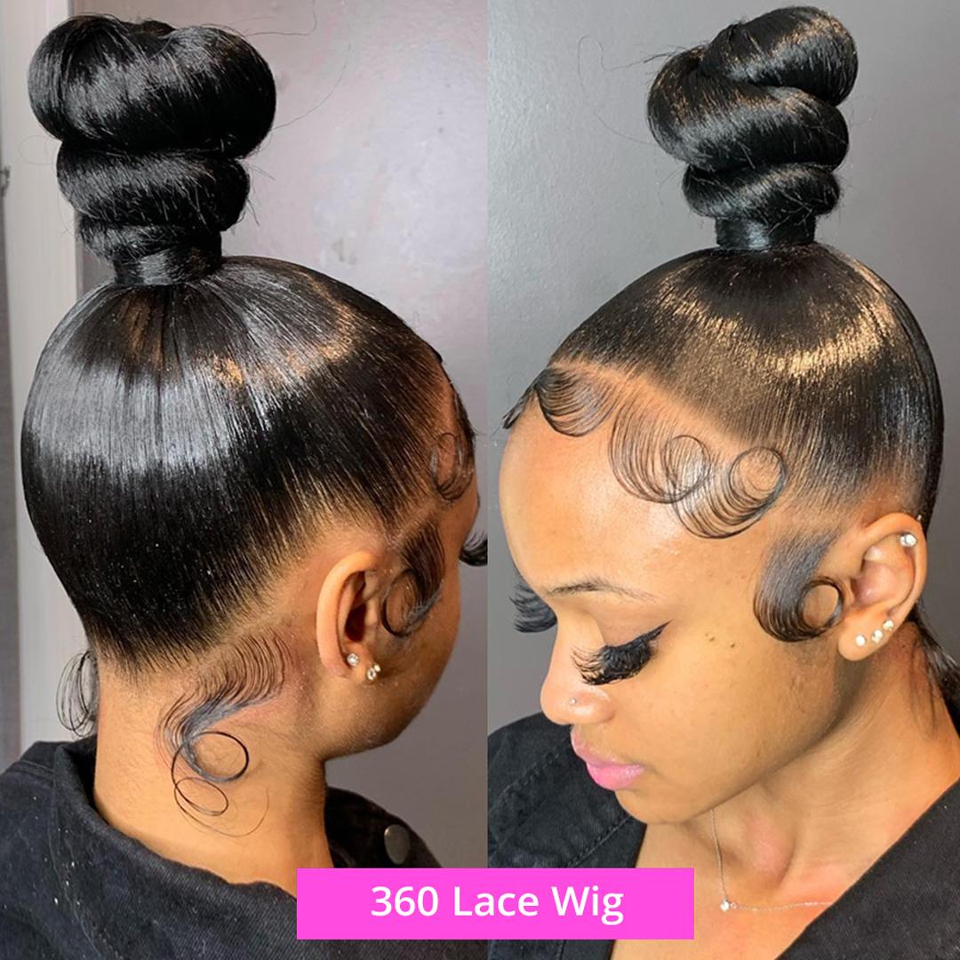 Bling Hair 360 Full Lace Wig 30 32Inch Straight Transparent Lace Front Human Hair Wigs Hair For Women Brazilian Remy 360 Lace Frontal Hair Wig 180Desntiy