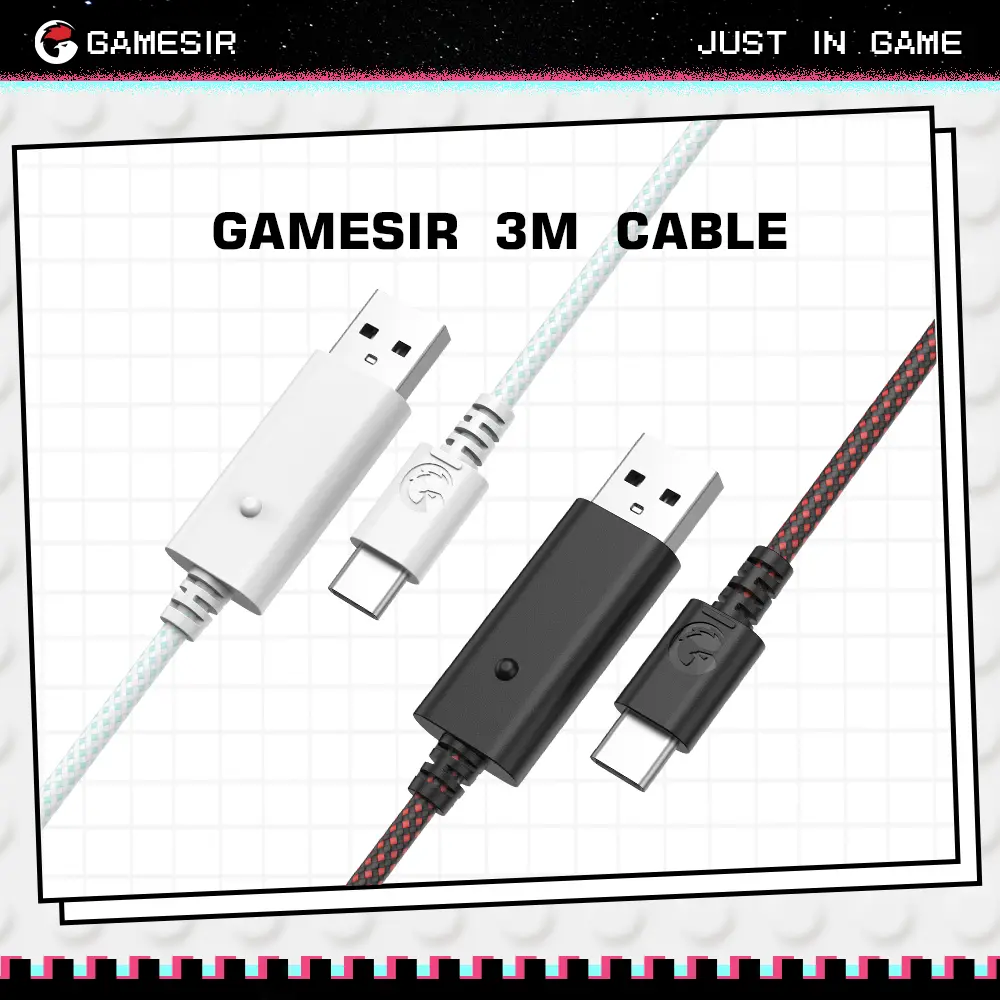 GameSir 3M USB Cable for Gamepads