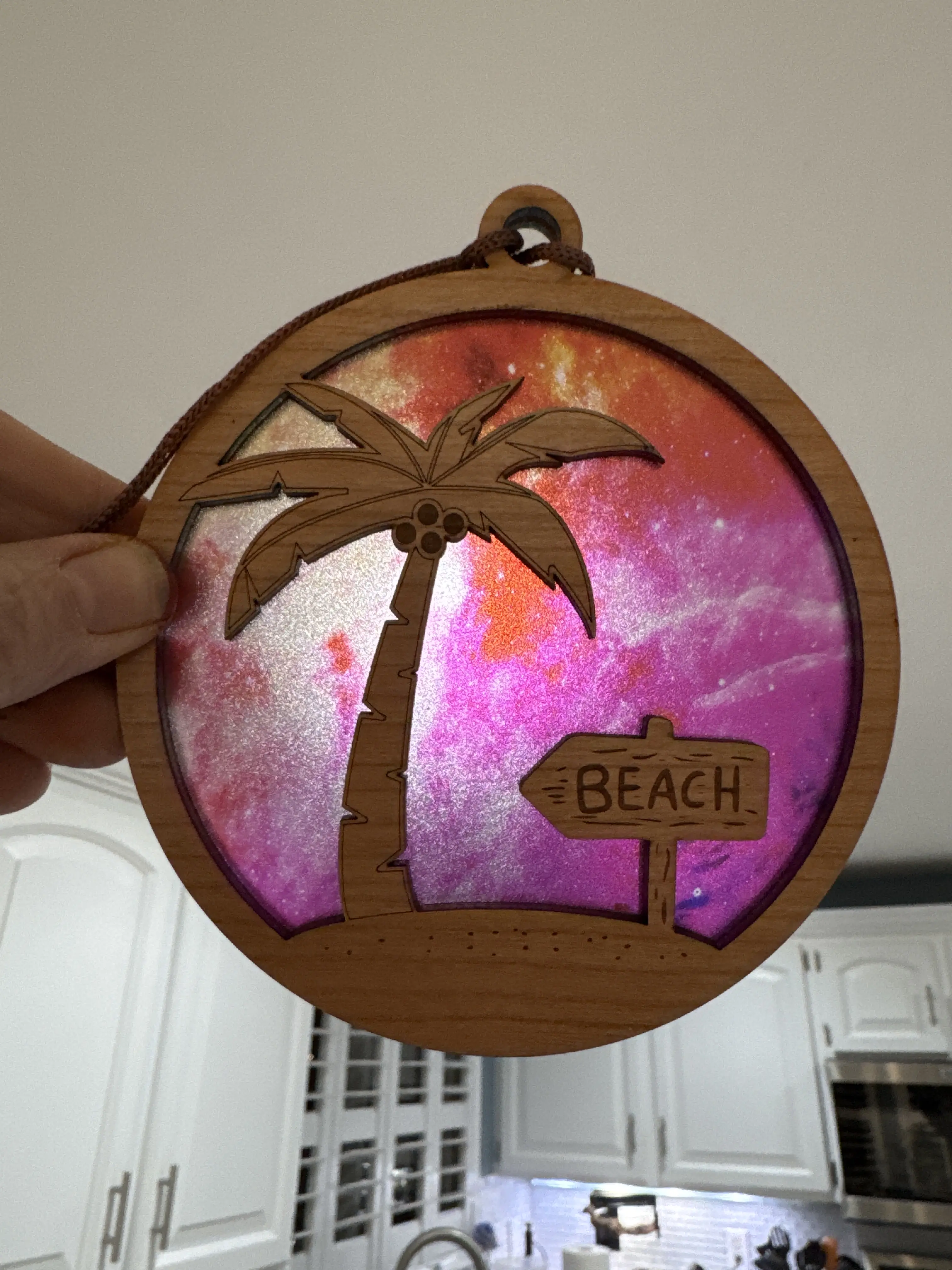 Beach Suncatcher for Sunny Window Beach Suncatcher for Sunny Window