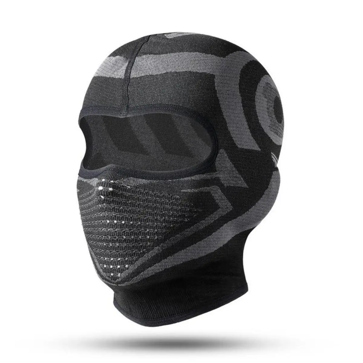 Athletic Balaclava Face Mask for Men, Windproof High-Elastic Nylon Full Face Cover with a Breathable Mesh Panel for Cooling Effect, Athletic Face Masks