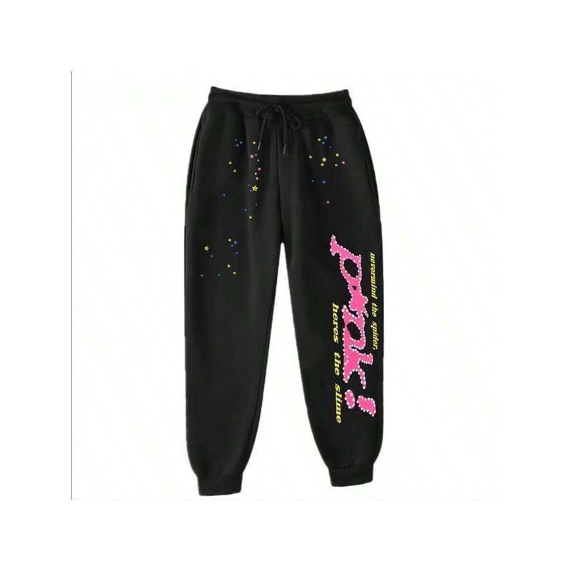 Hip Hop Spider Hoodie Suit Y2g Hoodie Sportswear Pullover Sweater Female Male Matching Hoodie Street Suit Two Piece Set men's 2 piece set Black Long Sleeve