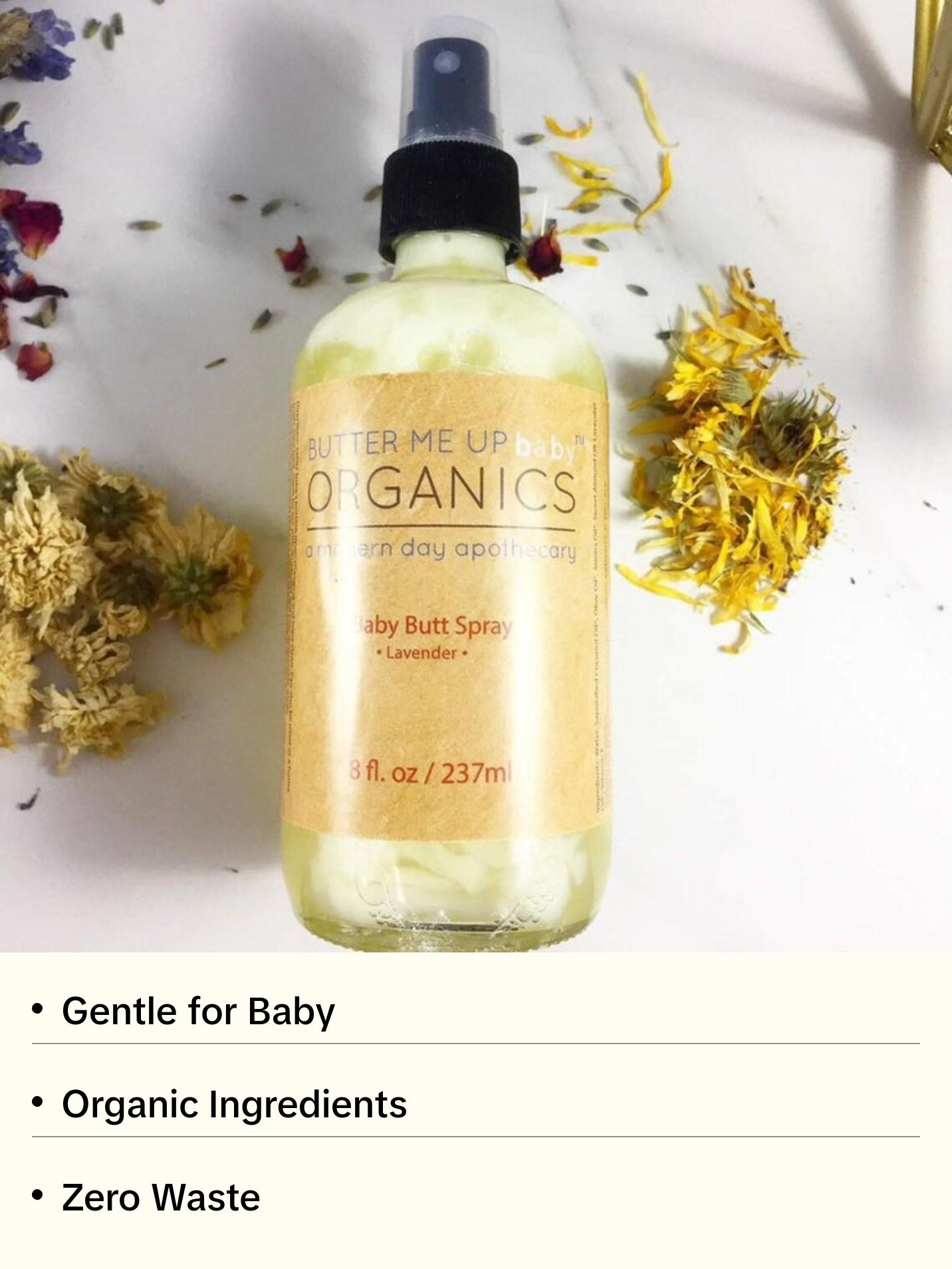 Organic Baby Butt Spray Diaper Changing Spray
