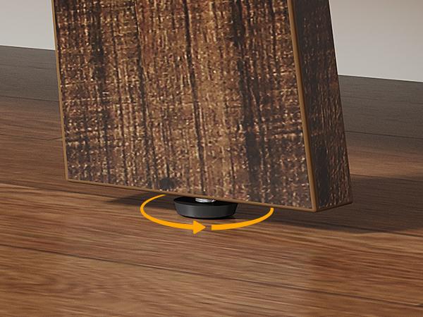 Tribesigns 2-Tier Console Table, 41.3” Wood Entryway Table with Storage Shelf, Farmhouse Narrow Sofa Table for Foyer, Hallway, Living Room, Rustic Brown