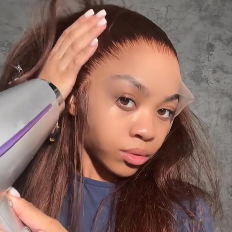 Cute Bein Ginger Brown Lace Front Wig Human Hair 13x6 Hd Transparent 613 Blonde Body Wave Lace Front Brown Wigs Human Hair for Women with Baby Hair