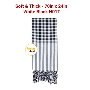 Premium Traditional Khmer Scarf Soft & Thick Cotton