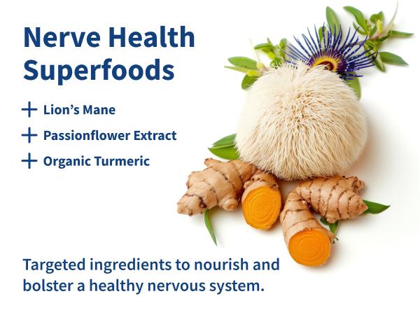 Nerve Health - All Natural Supplement for Nerve Support & Mental Clarity