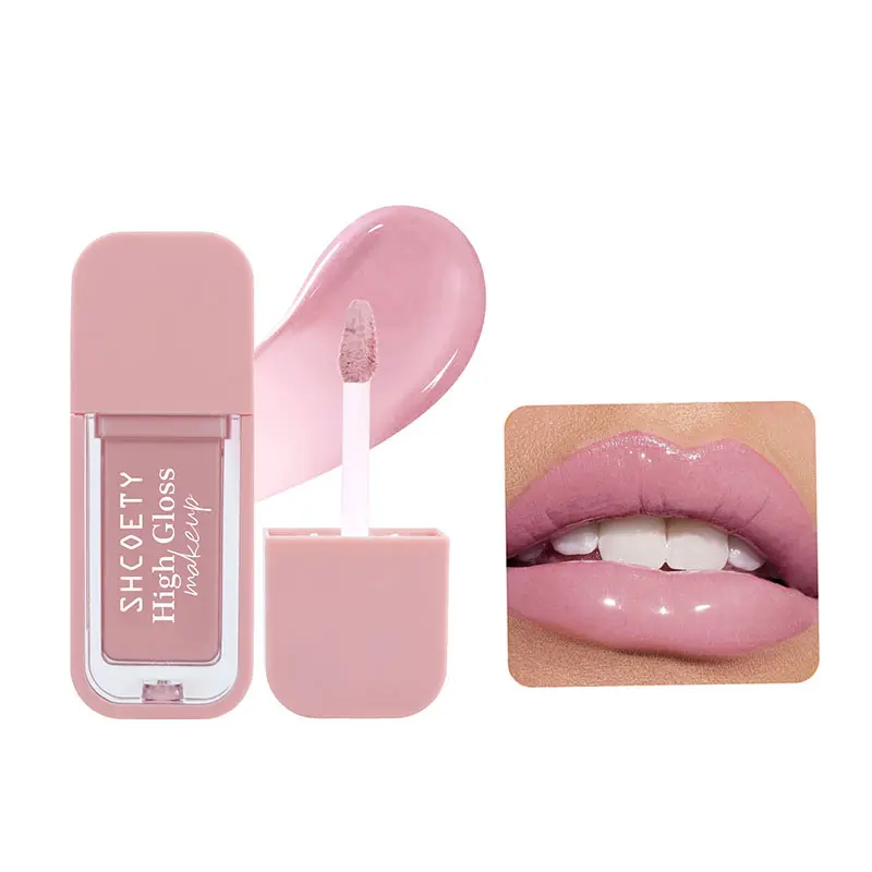 Glossy Lip Glaze Lip Protection + High Shine 2-in-1 Water Shines Texture Illuminates Lips From Within Everyone Has Different Lip Color Shows Unique Sheer Tint Non Sticky Plump Look Casual Wear Date Night Friendly