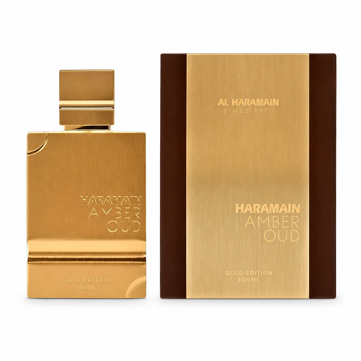 Al Haramain Amber Oud Gold Edition Unisex Perfume 3.33 oz EDP Spray, Sweet Amber Vanilla Long-Lasting Eau de Parfum