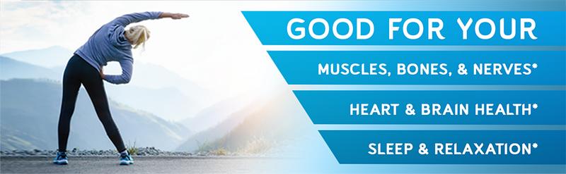 【BioEmblem】Triple Magnesium Complex, Sleep Aid for Nighttime, Support Muscles, Nerves, Energy, Relaxation & Overall Fitness Healthcare