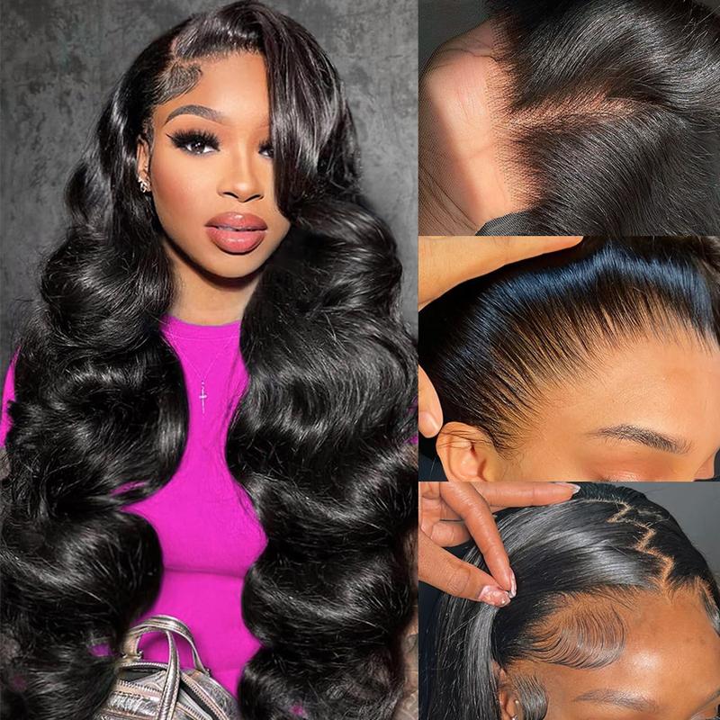 Cynosure 280 Density Lace Front Wig Human Hair Pre Plucked Pre Bleached HD Lace Frontal 13x6 FUll Lace Body Wave Wig With Baby Hair Affordable Human Hair Wigs For Women